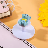 Toilet Handle Lift Lid Accessories Cartoon Cute Uncovered Toilet Lift