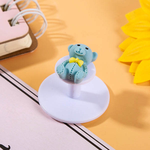 Toilet Handle Lift Lid Accessories Cartoon Cute Uncovered Toilet Lift