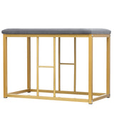 Kitchen Dining Table Set Made Of Steel Frame