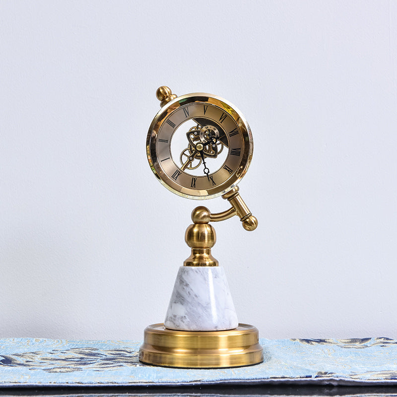 Triangle Metal Clock