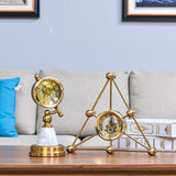 Triangle Metal Clock