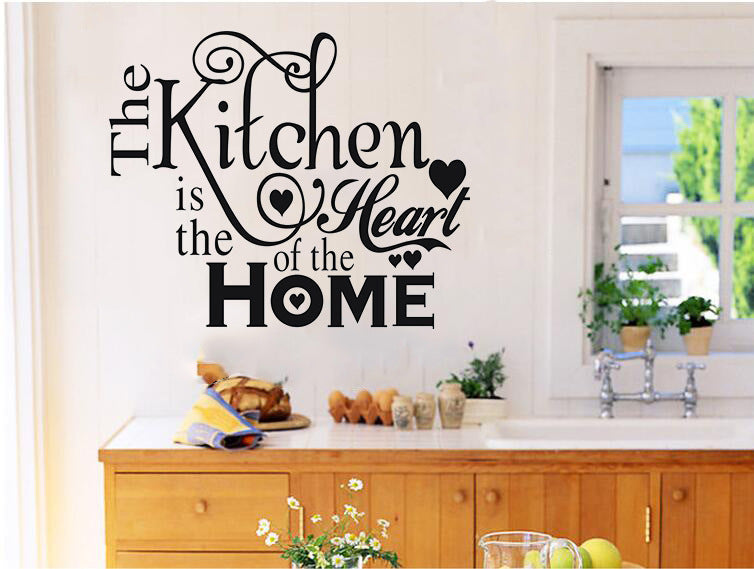 Kitchen Dining English Home Carved Wall Stickers