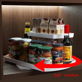 Kitchen Refrigerator Rotating Dining Tray Refrigerated Drinks