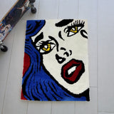 Tufted Embroidered Flocking Carpet