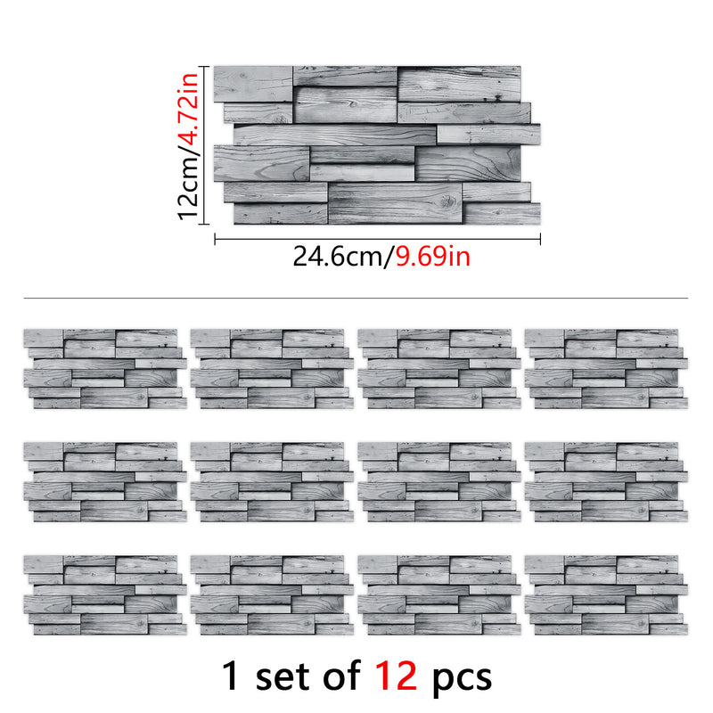 Backsplash Light Grey Bathroom Decoration And Accessories Wall Sticker