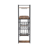 Industrial Bar Table Set With 2 Chairs