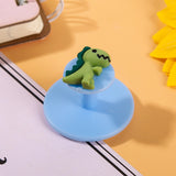 Toilet Handle Lift Lid Accessories Cartoon Cute Uncovered Toilet Lift