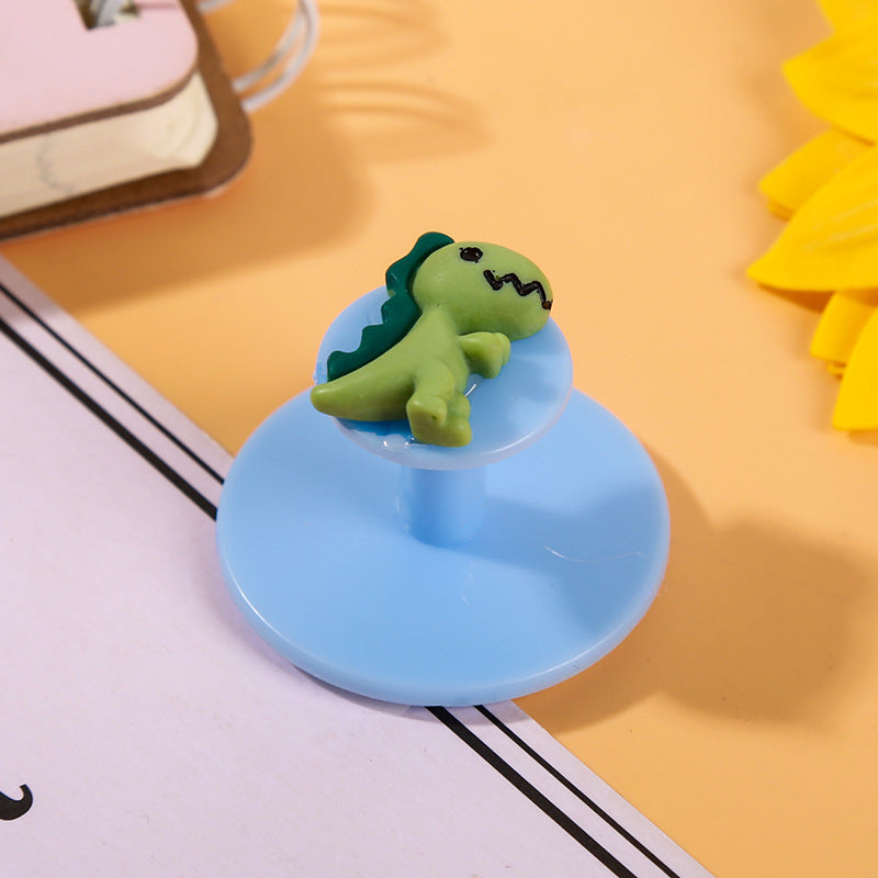 Toilet Handle Lift Lid Accessories Cartoon Cute Uncovered Toilet Lift