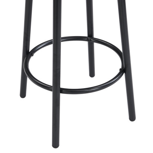 Industrial Bar Table Set With 2 Chairs