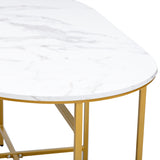 Kitchen Dining Table Set Made Of Steel Frame